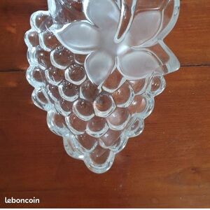 Petit plat vintage en cristal Winter
glass mikasa vintage.